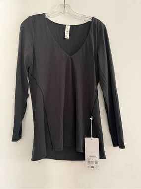 LuLulemon Wundermost Ultra-Soft Nulu V-Neck Long-Sleeve Shirt, XL